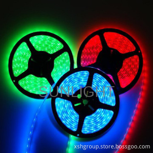 Popular 60leds flexible LED RGB strip 5050 IP68 14.4W 60leds/m